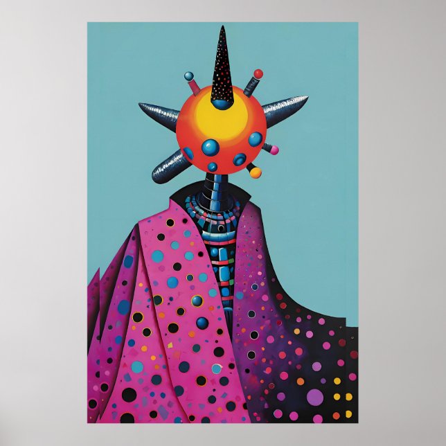 Chef för Schweiziska armén - Ken Gage Art Poster (Framsidan)