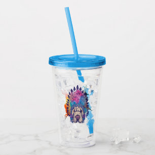Chef för Sharpei indianindier Take Away Mugg