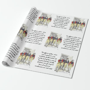 Chef för Shire Militia, Jane Australien Presentpapper