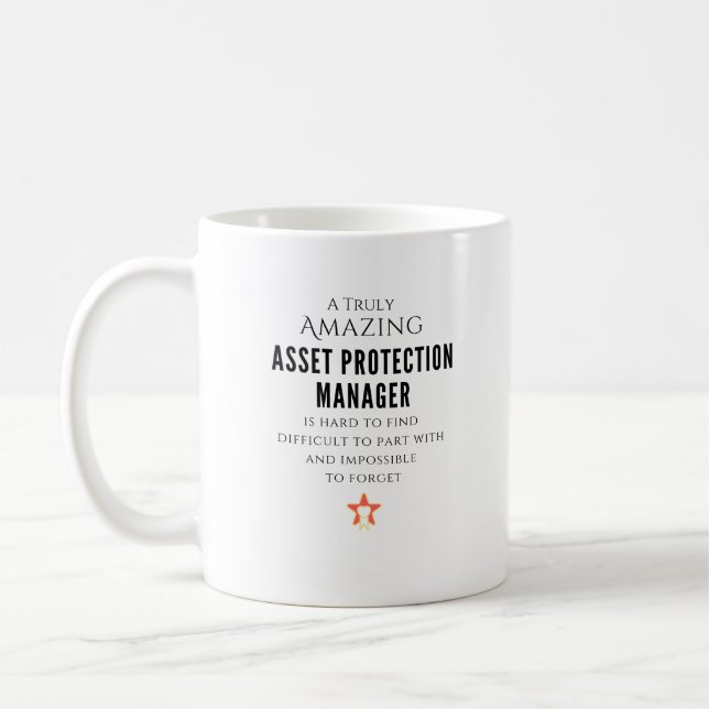 Chef för tillgångsskydd kaffemugg (Vänster)