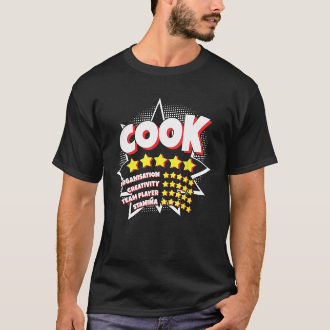 Chef - Frakten Cook Sous-Chef Cooker Cul T Shirt (Framsida)