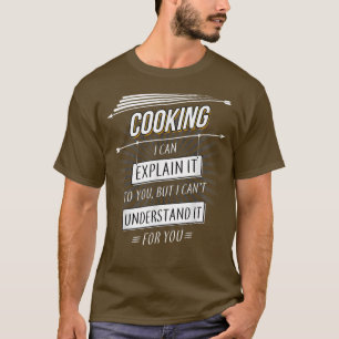 Chef Gift-design med lustig kodcitat T Shirt