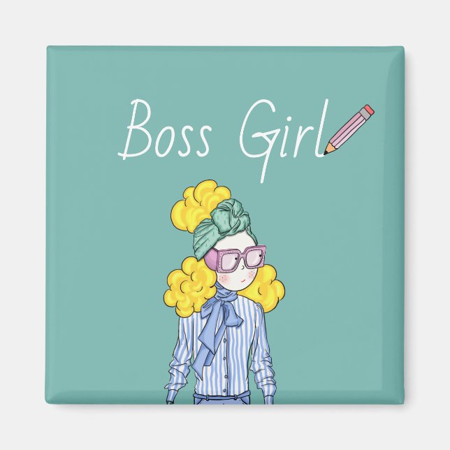 Chef Girl Magnet (Framsidan)