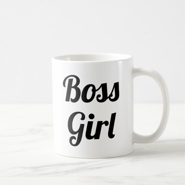 Chef Girl | Slogan Mugg | handskriven maskin (Höger)