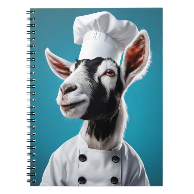 Chef Goat Anteckningsbok (Framsidan)