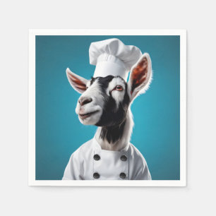 Chef Goat Pappersservett