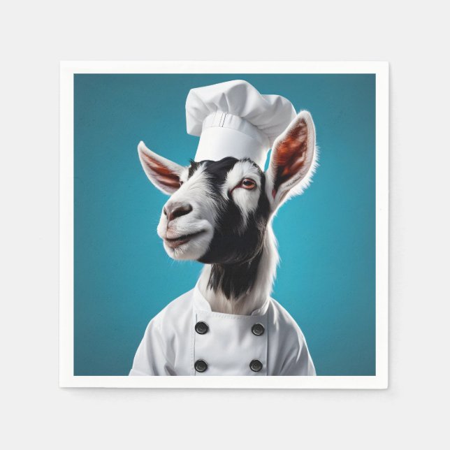 Chef Goat Pappersservett (Framsidan)