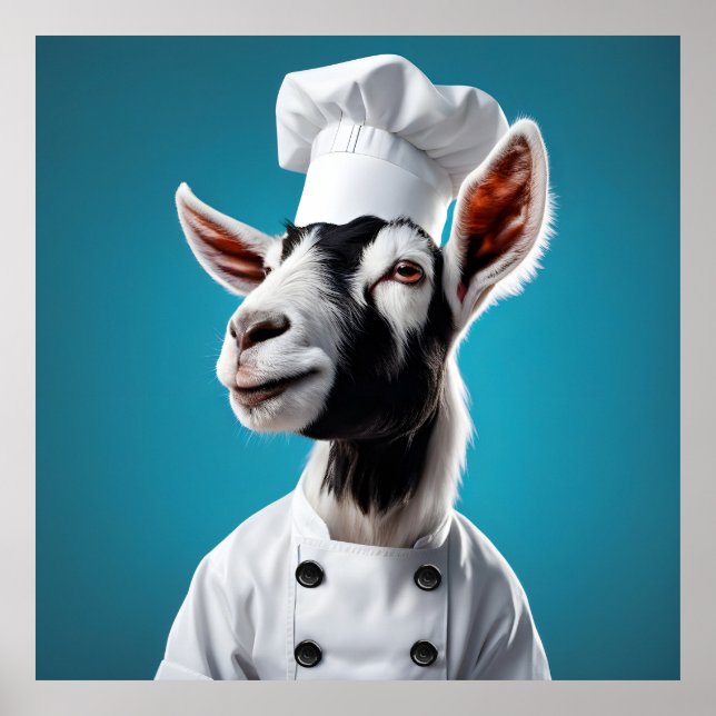 Chef Goat Poster (Framsidan)