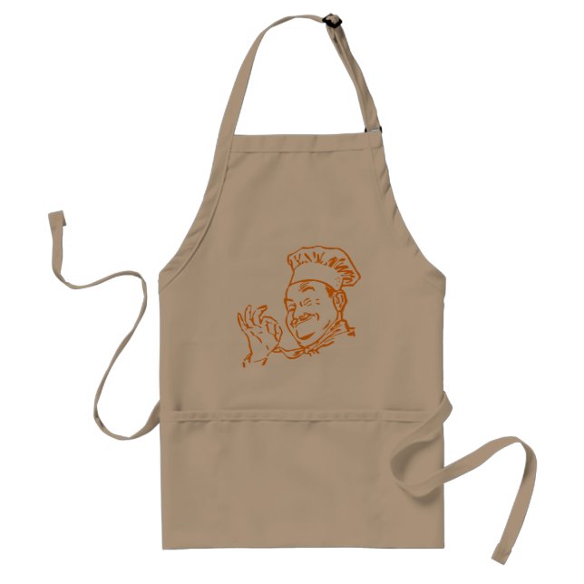 Chef godkänd förkläde (Framsidan)