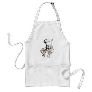 Chef godkänner förkläde