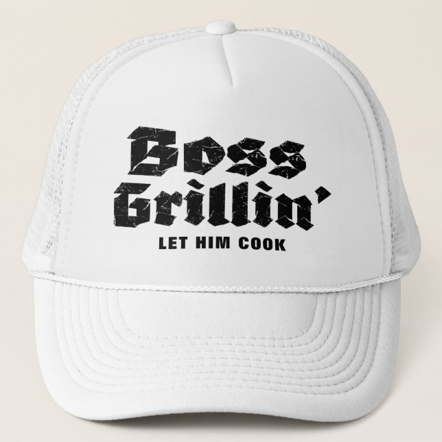 Chef Grillins Truckerkeps (Framsida)
