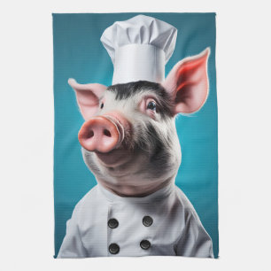 Chef Gris Kökshandduk