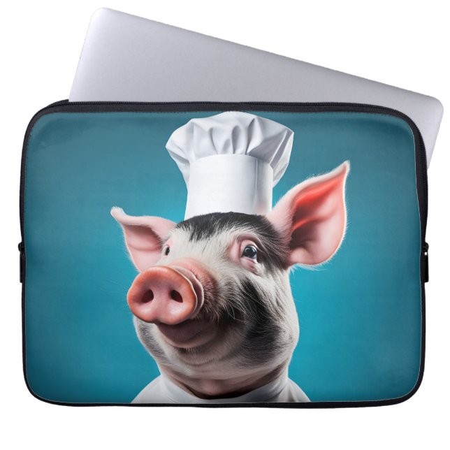 Chef Gris Laptop Fodral (Framsidan)