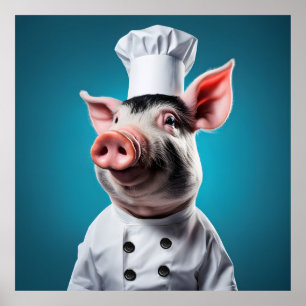 Chef Gris Poster