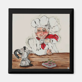 Chef Guiseppe Magnet