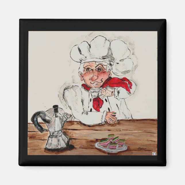 Chef Guiseppe Magnet (Framsidan)