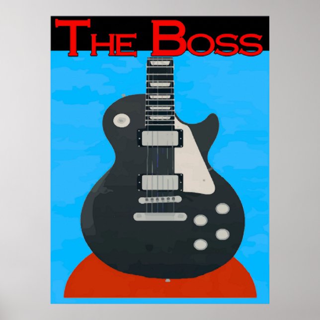 Chef, Guitar Poster (Framsidan)