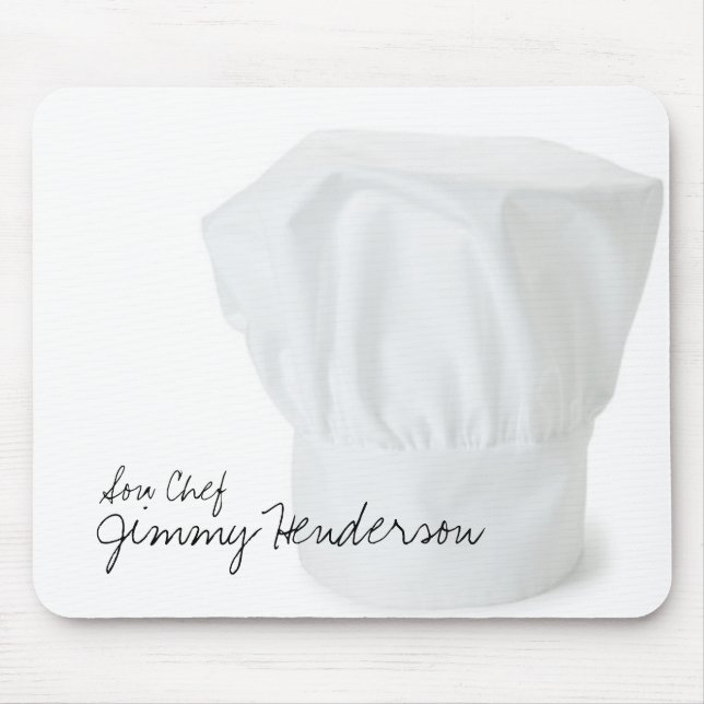 Chef Hat Computer Mousepads Musmatta (Framsidan)