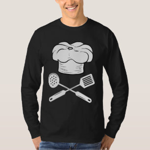 Chef Hat Cooking Utensil Cook Foodie Gourmet Cooki T Shirt
