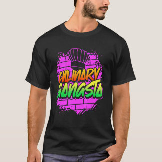 Chef Hat Culinary Cook Cooking Knivar Culinary Gan T Shirt
