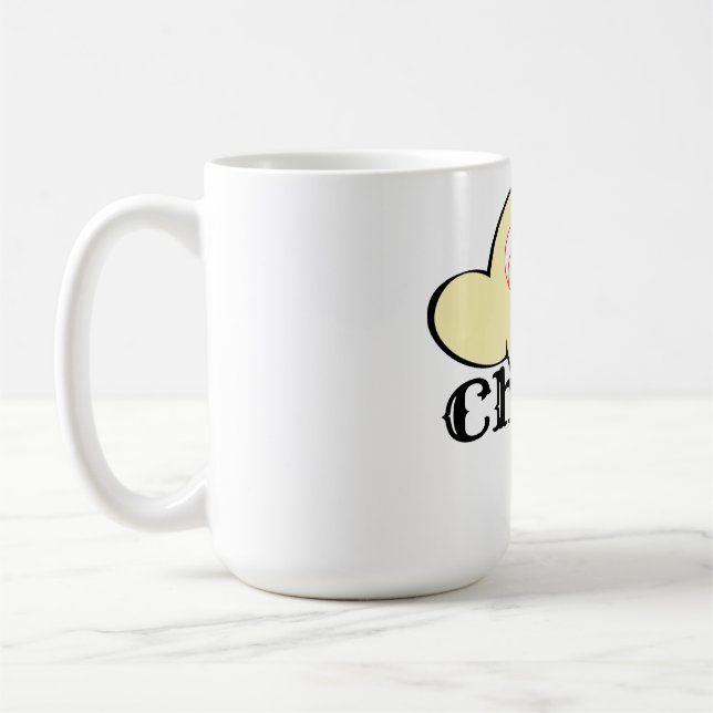 Chef Hat Graphic – Funny & Stylish  Kaffemugg (Vänster)