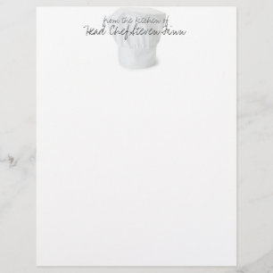 Chef Hat Letterhead