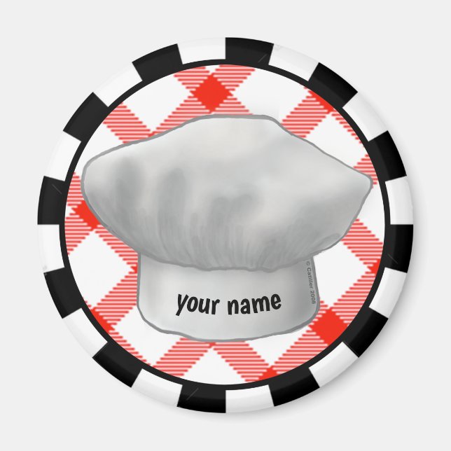 Chef hat magnet (Framsidan)