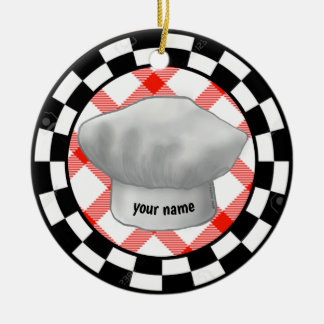 Chef hat ornament