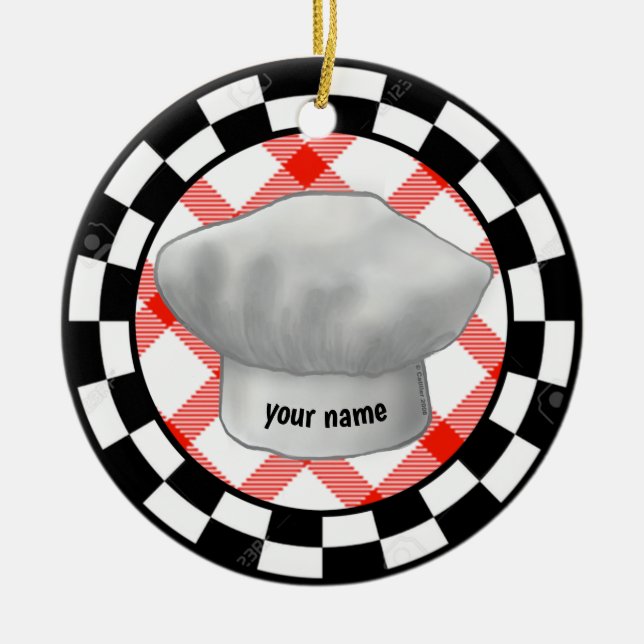 Chef hat ornament (Framsidan)