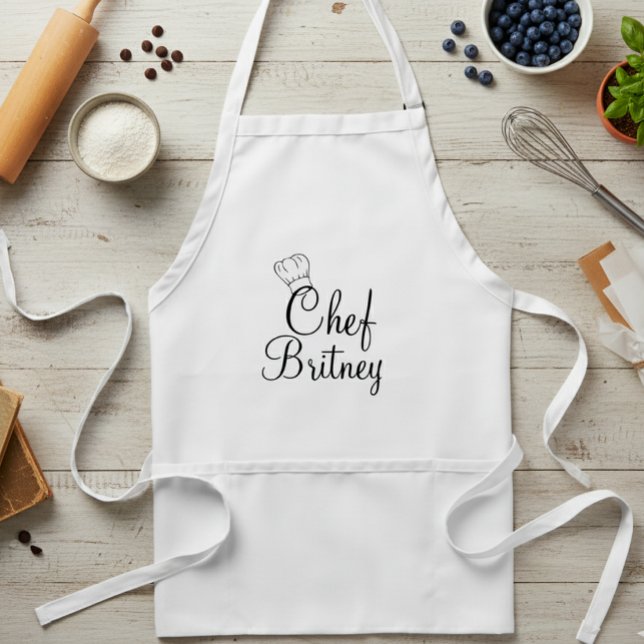 Chef Hat Personlig Förkläde (Skapare uppladdad)