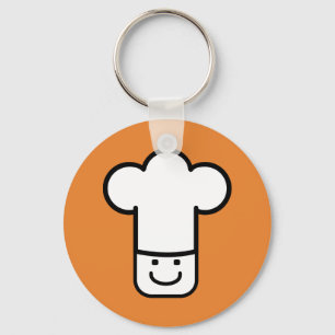 Chef Head Nyckelring