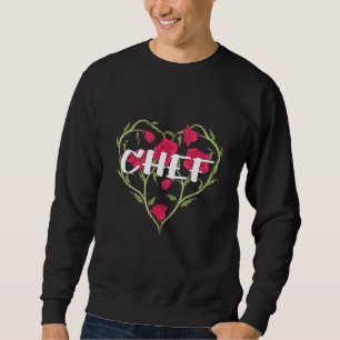 Chef Heart Ro Cook Cooking Lång Ärmad Tröja