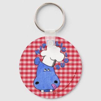 Chef Hippo-Hippolicious Nyckelring