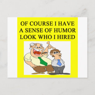 chef humor vykort