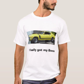 chef I fick slutligen min chef T-shirt