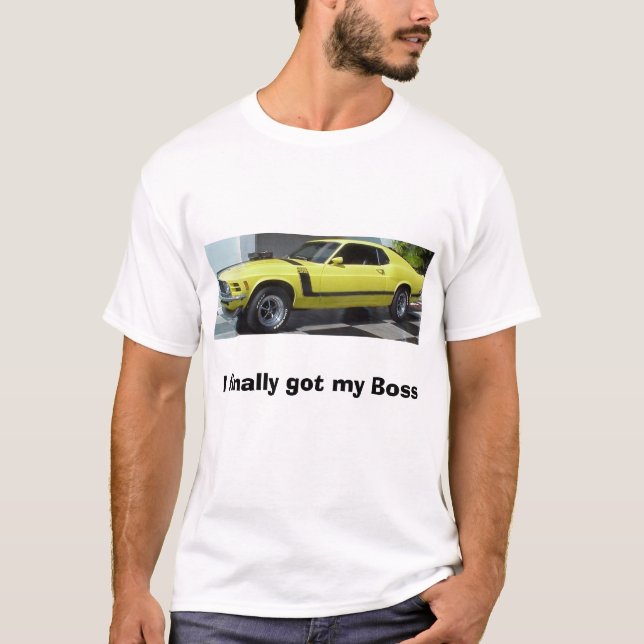 chef I fick slutligen min chef T-shirt (Framsida)