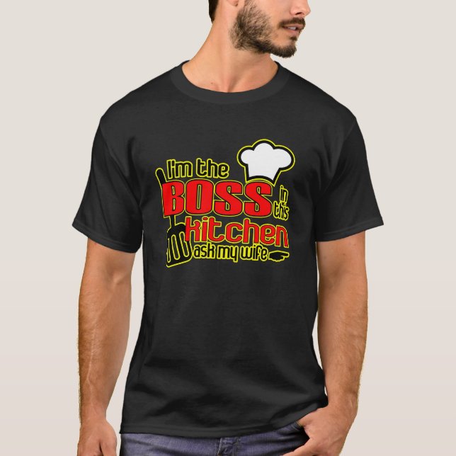 Chef i kökets T-shirt (Framsida)
