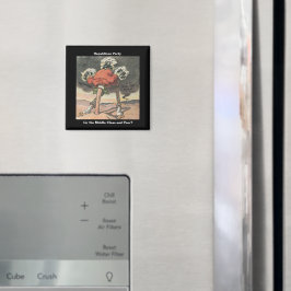 Chef i Sand Republican Party Magnet