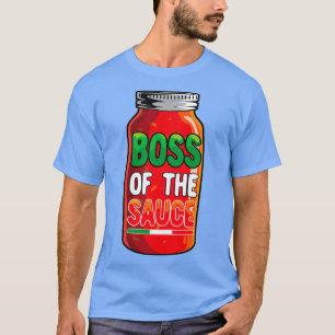 Chef i Sauce Italy för manar Women Funny Mari T Shirt
