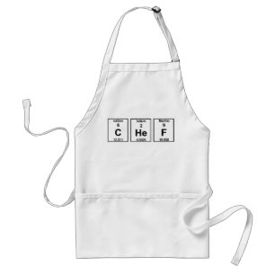Chef Inslag Symbols Apron Förkläde