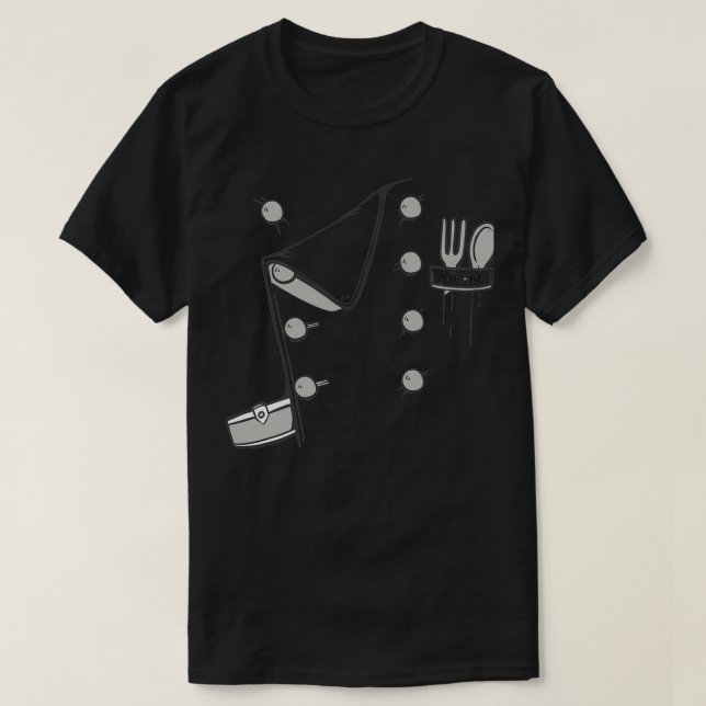 Chef Jackar T Shirt (Design framsida)