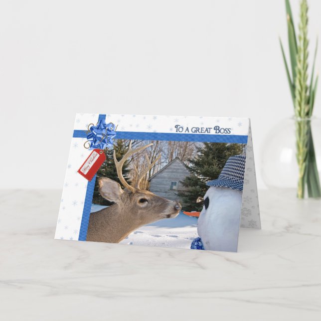 Chef jul helgkort (Framsida)