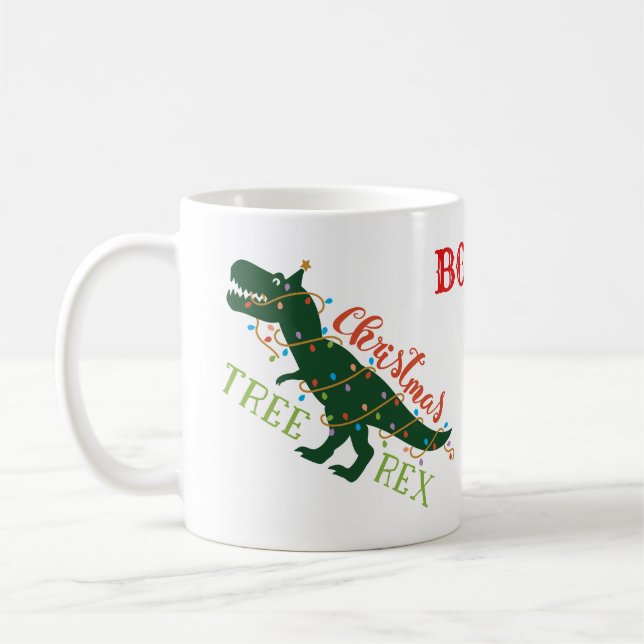 CHEF jul T-REX Kaffemugg (Vänster)
