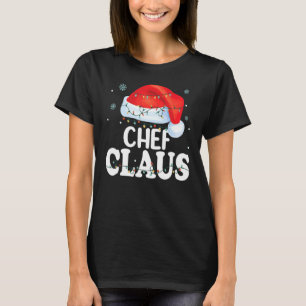 Chef Jultomten julklapp - matchande dräktighet T Shirt
