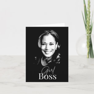 Chef Kamala Harris för liberaldemokrater Kort