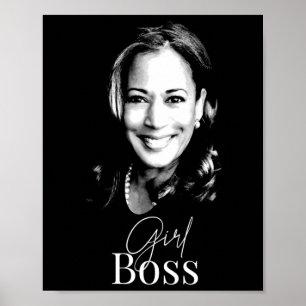 Chef Kamala Harris för liberaldemokrater Poster