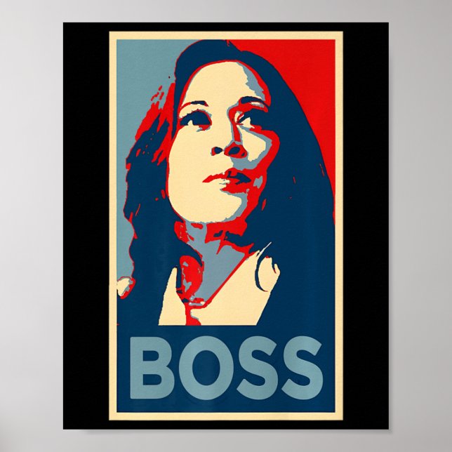 Chef Kamala Harris Hope Poster 47 Rally Wo (Framsidan)