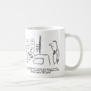 Chef kan inte Betala Stiga upp eftersom han har en Kaffemugg