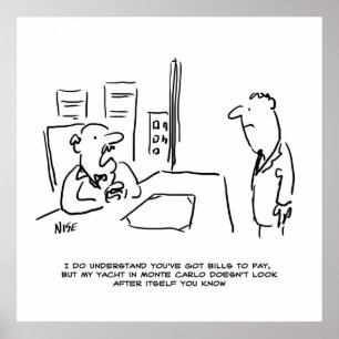 Chef kan inte Betala Stiga upp eftersom han har en Poster