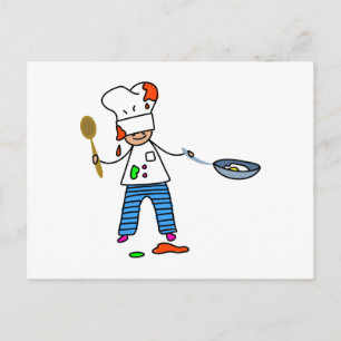 Chef Kid Vykort